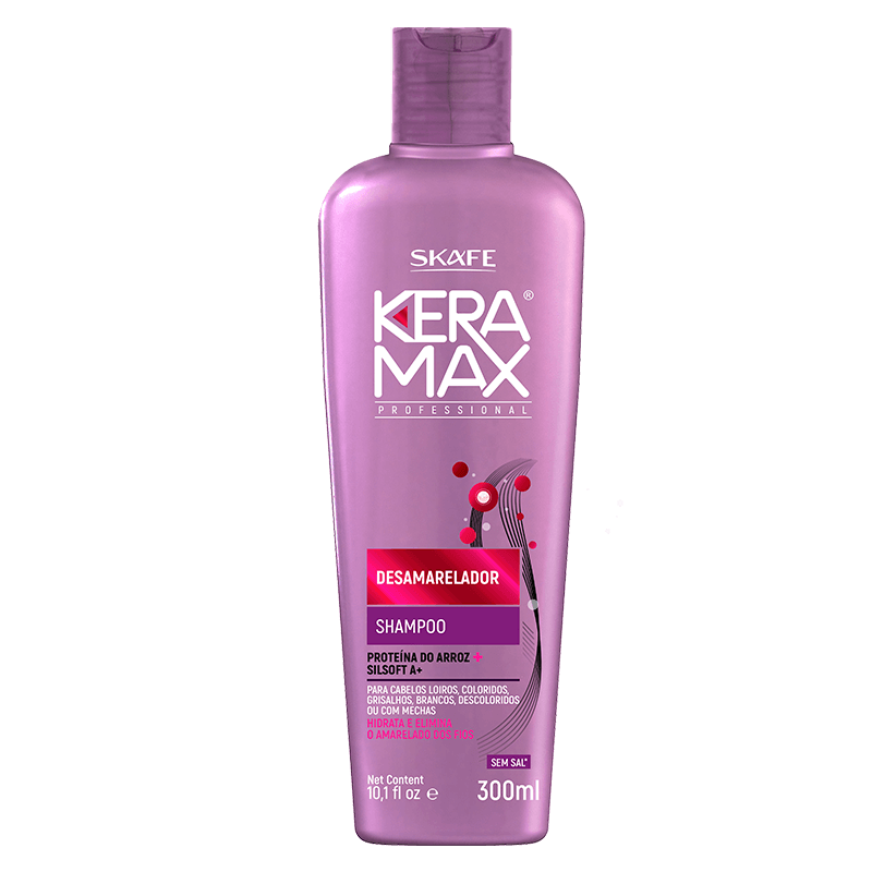 Shampoo Keramax Desamarelador 300ml