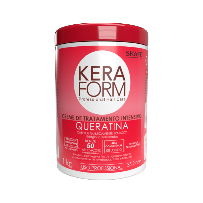 Creme de Tratamento Intensivo Keraform Queratina 1kg