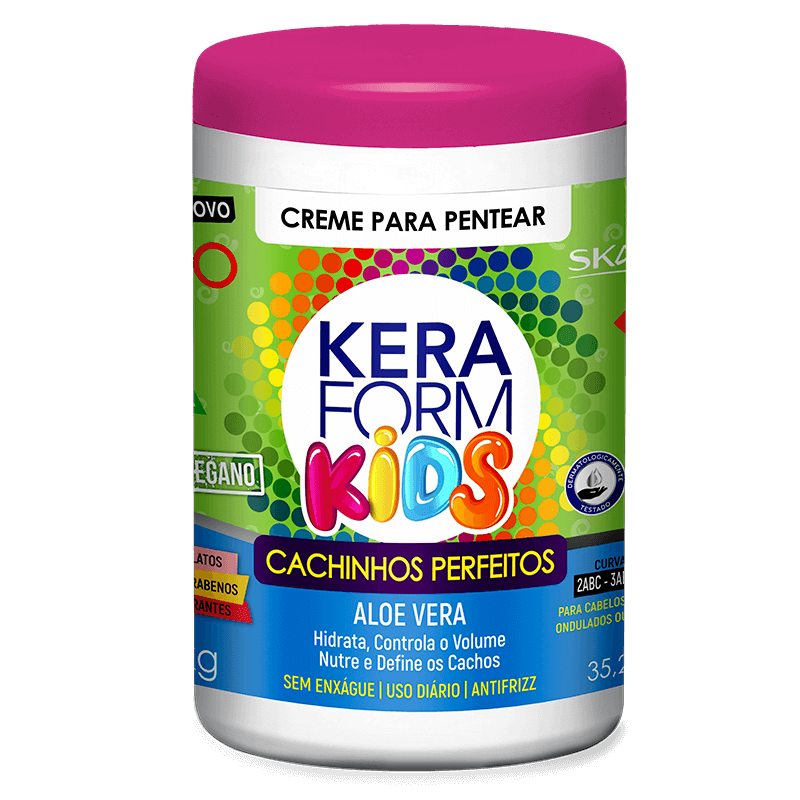 Creme para Pentear Keraform Kids Cachinhos Perfeitos 1kg