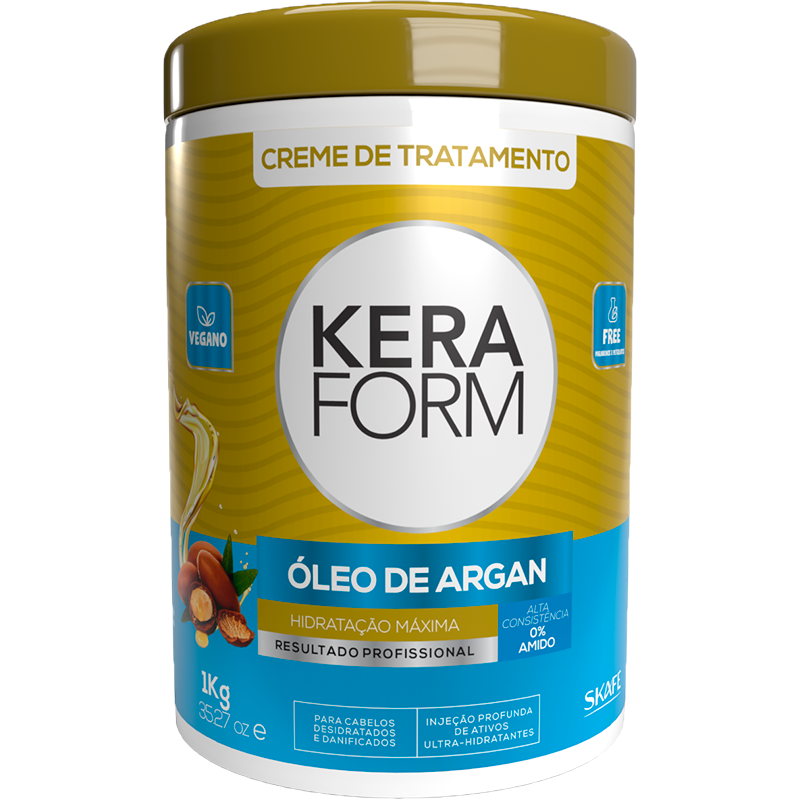 Creme de Tratamento Intensivo Keraform Óleo de Argan 1kg