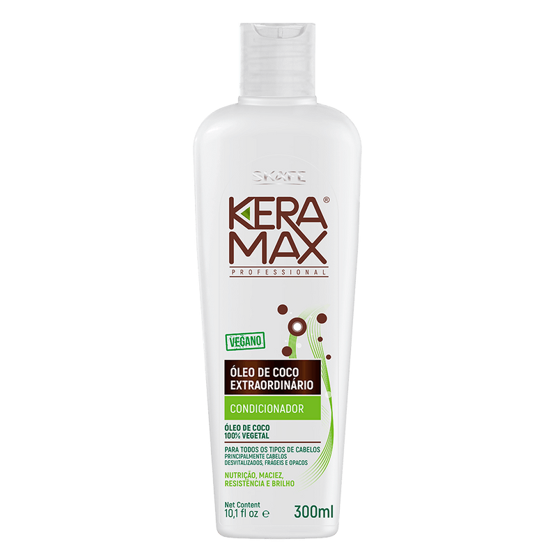 Condicionador Keramax Óleo de Coco Extraordinário 300ml