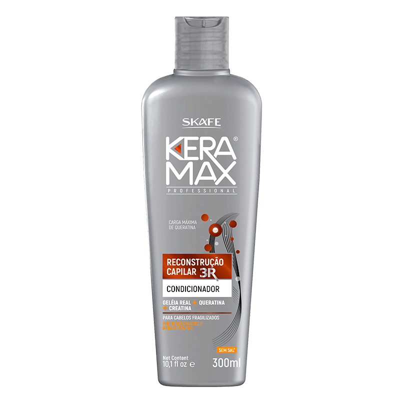 Condicionador Keramax Reconstrução Capilar 300ml