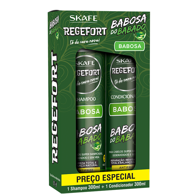 Conjunto Regefort Babosa do Babado 600ml