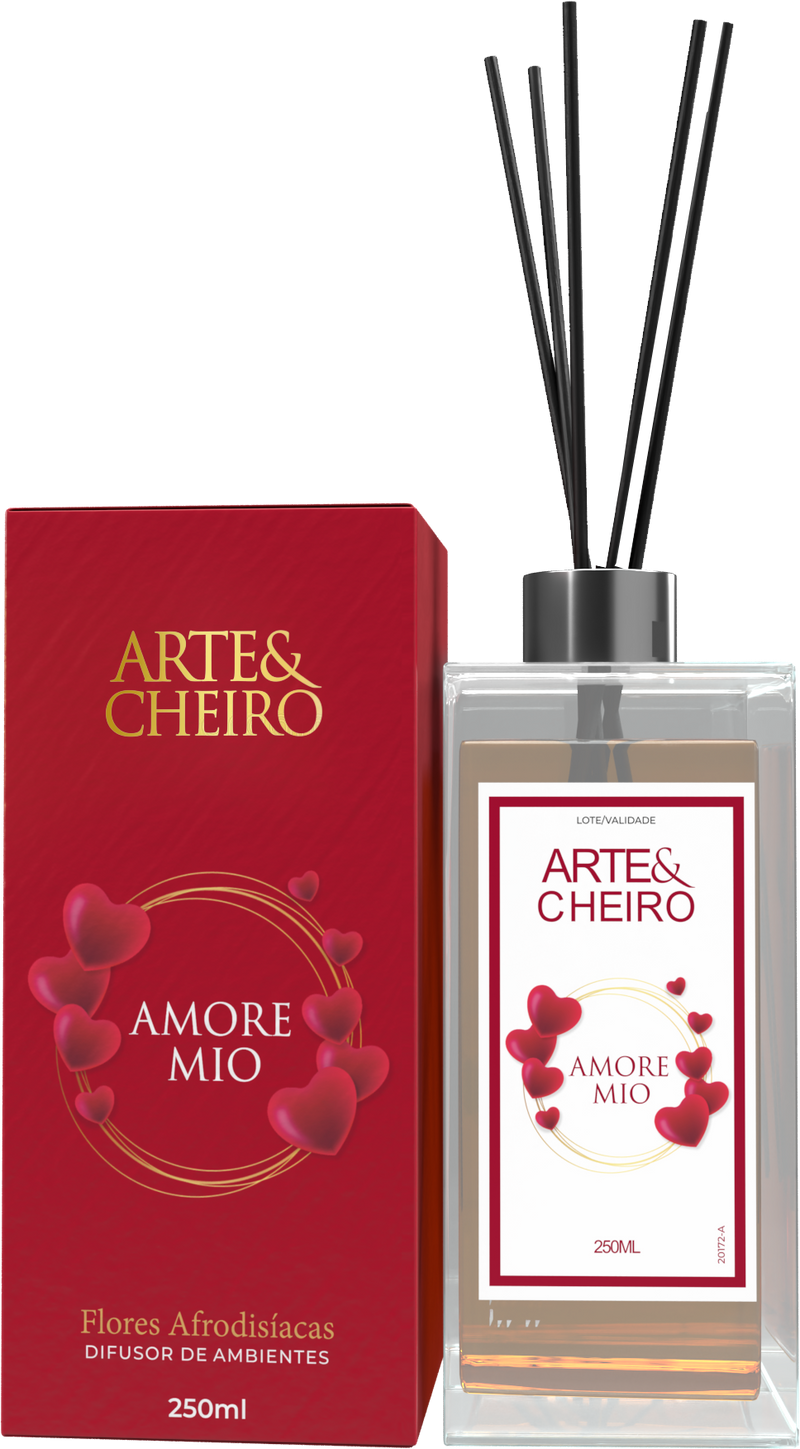 Difusor de Ambientes Arte & Cheiro Amore Mio 250ml