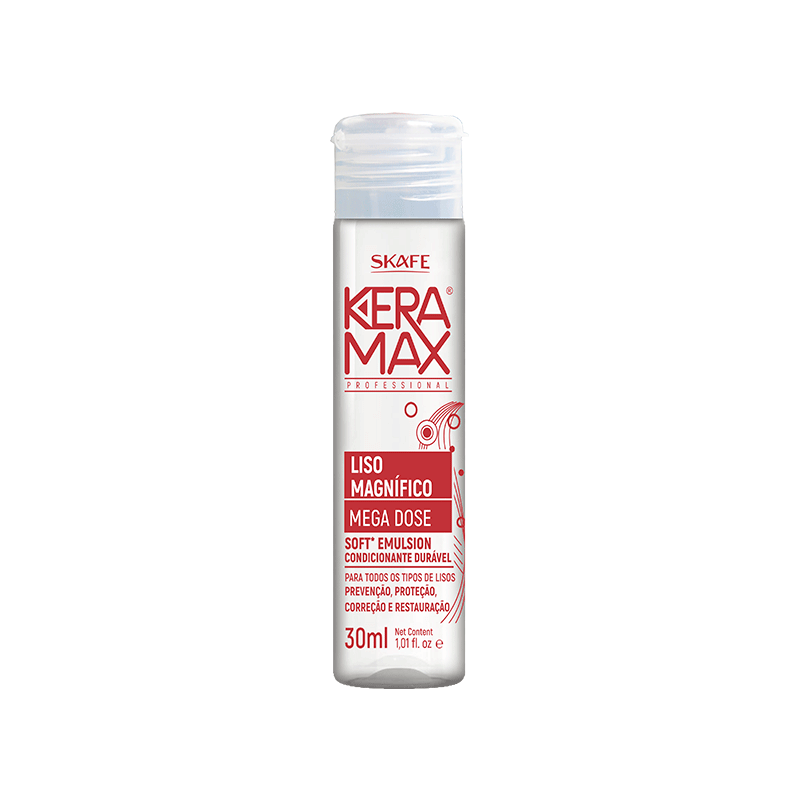 Ampola Mega Dose Keramax Liso Magnífico 30ml