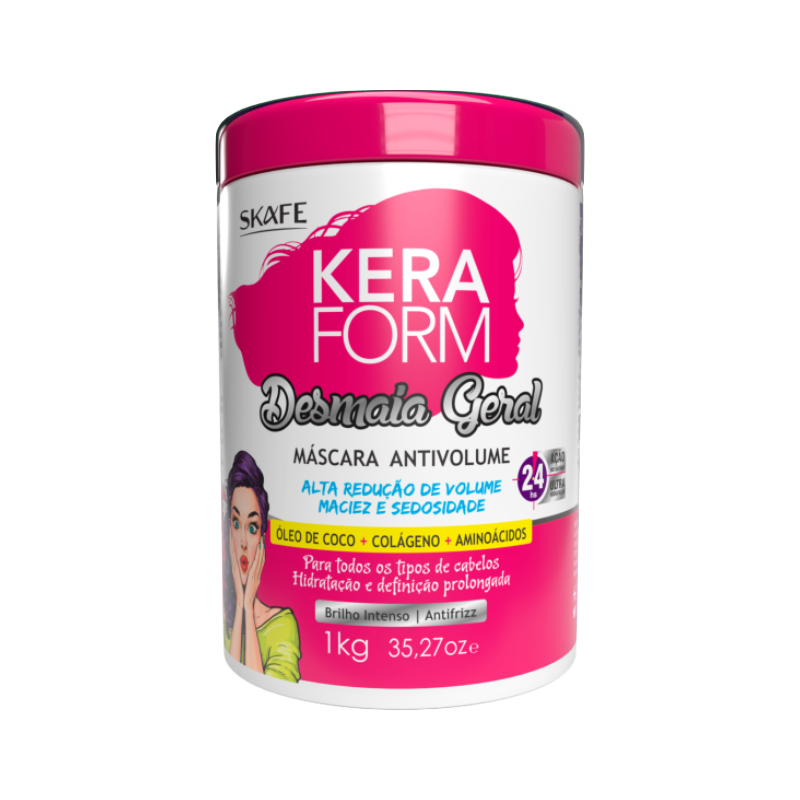 Máscara de Tratamento Keraform Desmaia Geral 1kg