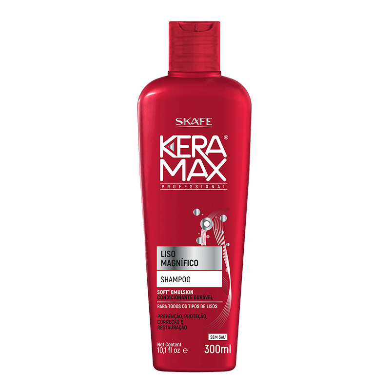 Shampoo Keramax Liso Magnífico 300ml