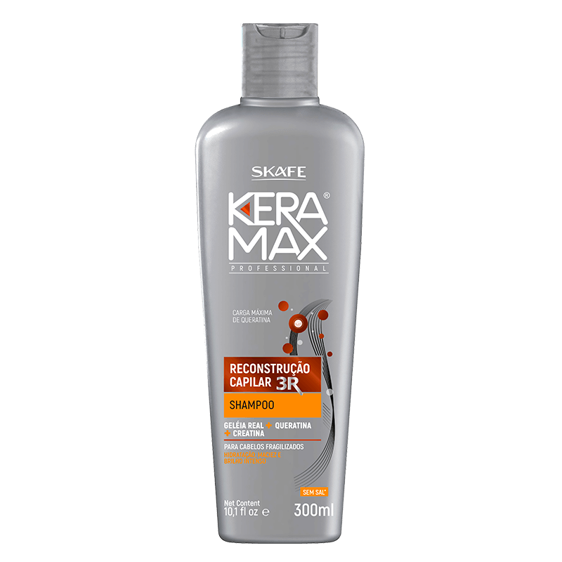 Shampoo Keramax Reconstrução Capilar 300ml