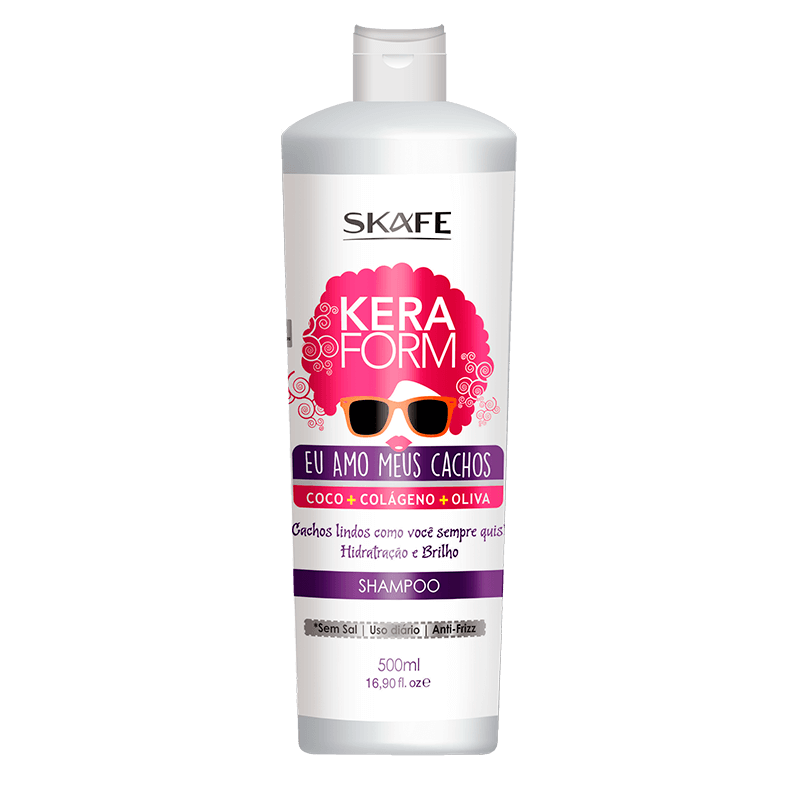 Shampoo Keraform Eu Amo Meus Cachos 500ml