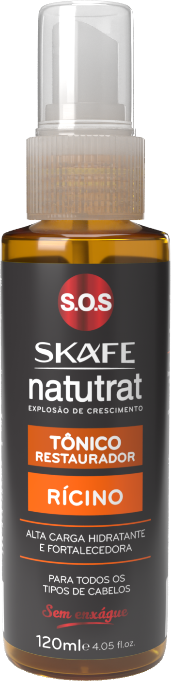 Tônico Restaurador Rícino Natutrat S.O.S 120ml