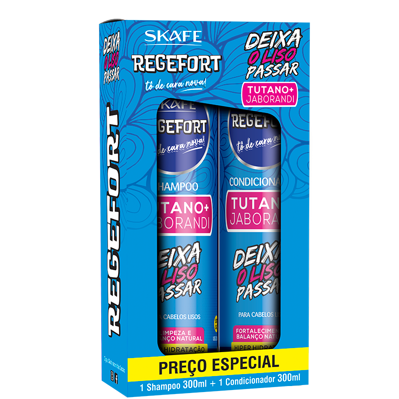 CX C/ 6 UNIT - Conjunto Regefort Deixa O Liso Passar 600ml