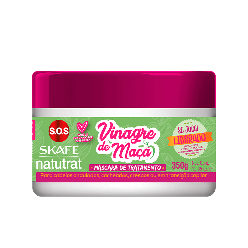 Máscara de Tratamento Natutrat S.O.S Vinagre de Maçã 350g