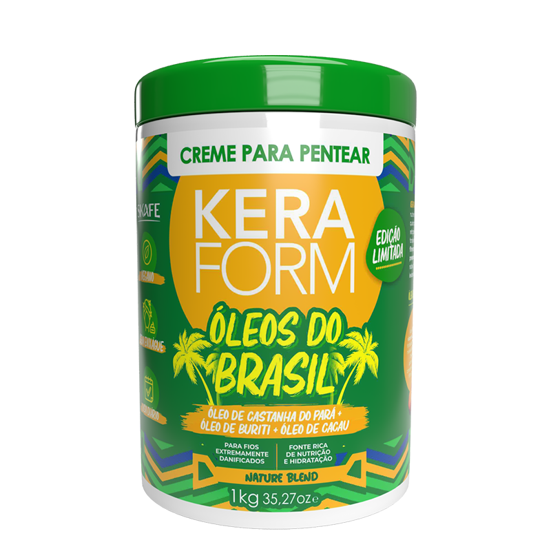 Creme para Pentear Keraform Óleos do Brasil 1kg