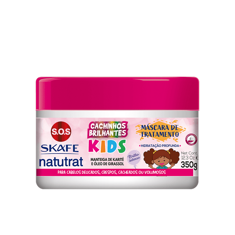 CX C/ 6 UNIT - Máscara de Tratamento Natutrat S.O.S Kids 300ml